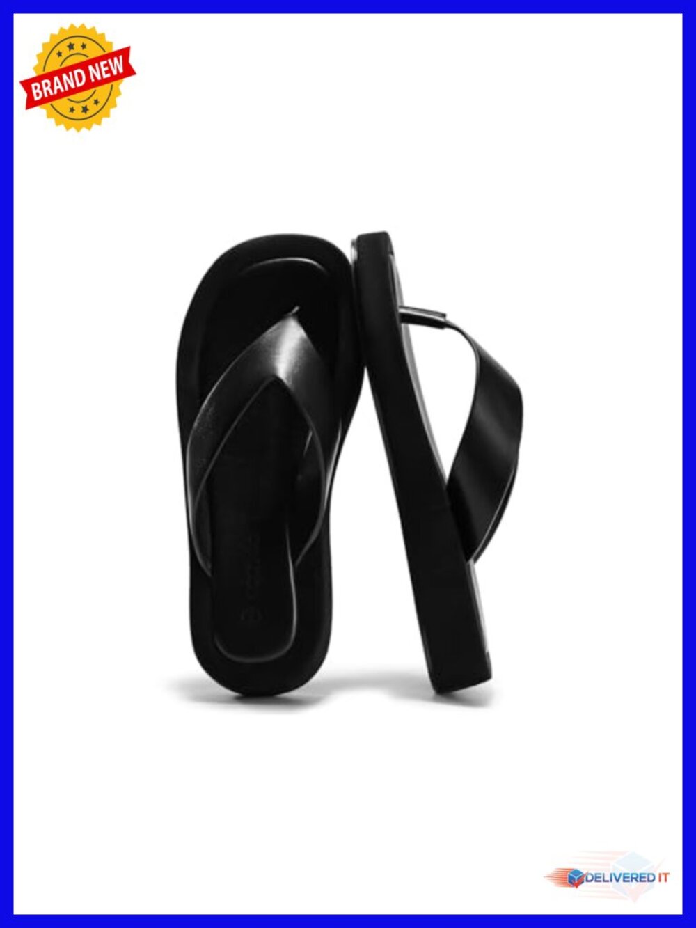 Platform Flip Flops Open Square Toe Slide Sandals Summer Beach Vacation Shoes